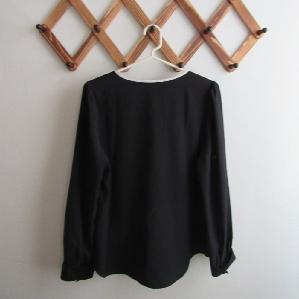 J.Crew Ruffle Front Top - Picture 2 of 2